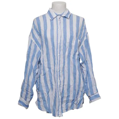 Shirt (Blue, White) from H&M Premium Quality Linen