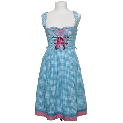 Dirndl (Blå, Hvid, Pink) fra Stockerpoint Bomuld, Polyester