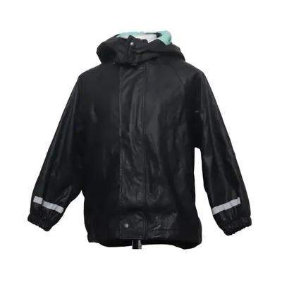 Regnjacka (Svart, Grön) från Kaxs by KappAhl Polyester, Polyuretan