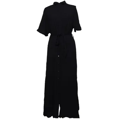 Shirt dress (Black) from Nuum
