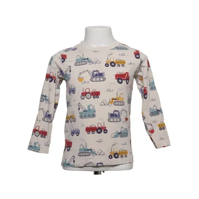 Langarmshirt (Beige, Mehrfarbig) von Alana Elasthan, Bio-Baumwolle
