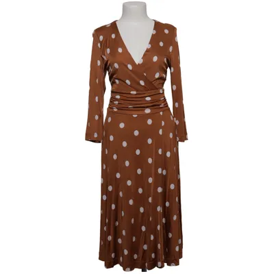 Wikkeljurk (Bruin, Wit) van Jessica Frej Viscose