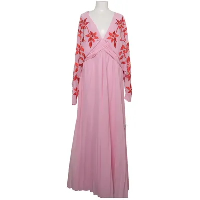 Långklänning (Rosa, Röd) från ASOS Design Polyester, Viskos