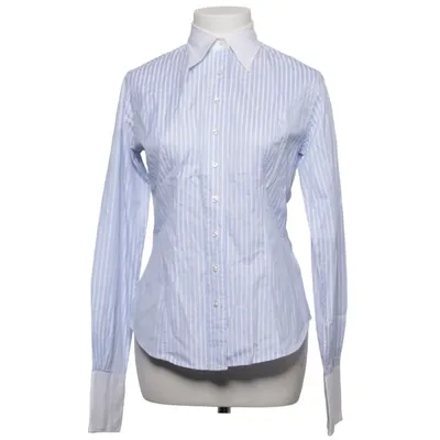 Blouse (Bleu, Blanc) de TM Lewin Coton