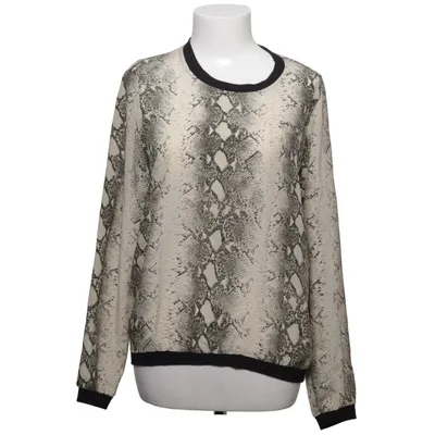 Top (Beige, Sort) fra Gold Hawk Elastan, Silke, Viscose