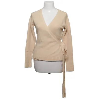 Cardigan cache-cœur (Beige) de Vince Angora, Élasthane, Laine