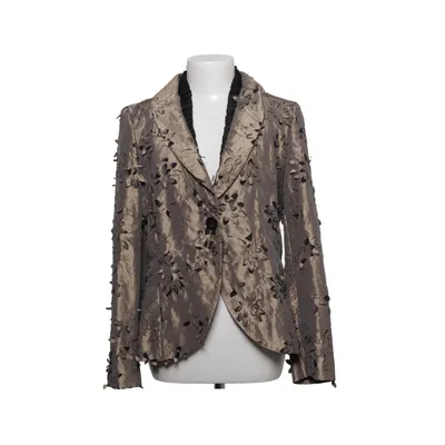 Blazer (Brun, Sort) fra Eunette Polyamid, Polyester