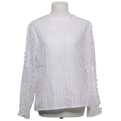 Bluse (Hvid) fra Anne Bruse Bomuld, Polyester
