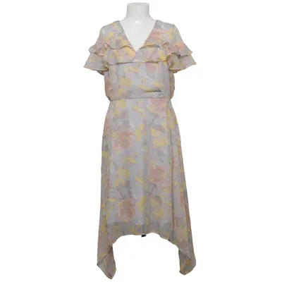 Omlottklänning (Grå, Gul) från Paraphrase Polyester