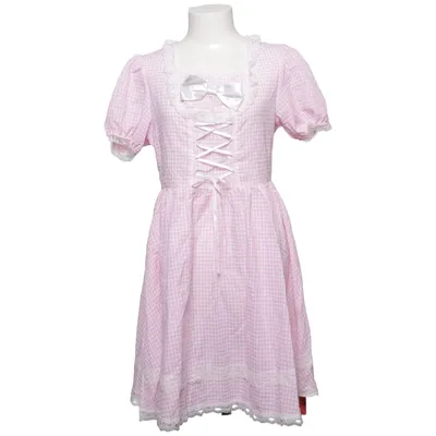 Robe (Rose, Blanc) de Romwe Élasthane, Polyester