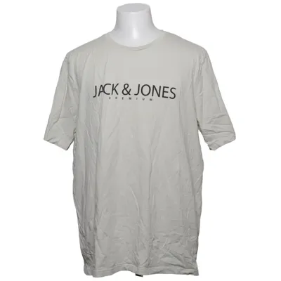 T-shirt (Wit) van Premium by Jack & Jones Katoen
