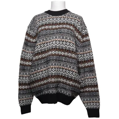 Tröja (Svart, Brun, Vit, Flerfärgad) från Vailent Akryl, Återvunnen polyester, Ull