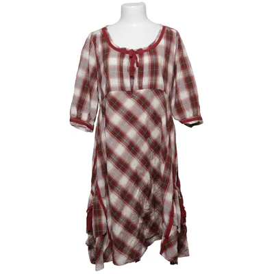 Klänning (Röd, Vit, Flerfärgad) från Pronto Moda Bomull