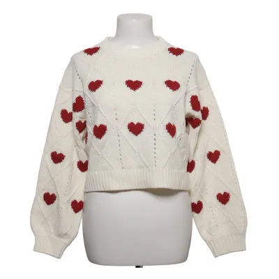 Pull-over (Blanc, Rouge) de FB Sister Knitwear Acrylique
