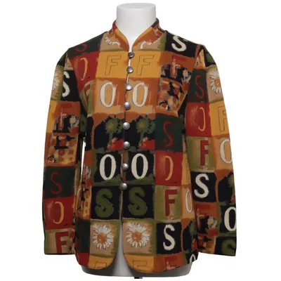 Blazer (Noir, Multicolore) de Anna Modeller