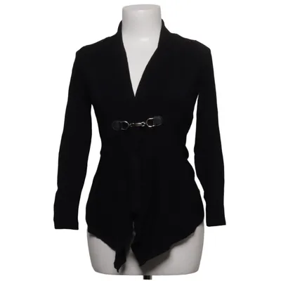Cardigan (Zwart) van Happy Holly Nylon, Viscose