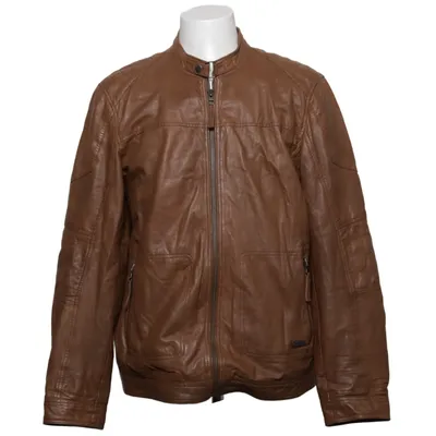 Veste en cuir (Marron) de Mustang True Denim Cuir