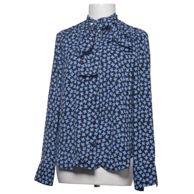 Sløjfebluse (Blå) fra Carin Wester Polyester