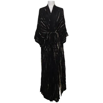 Wrap dress (Black, Beige) from Moonlight Viscose