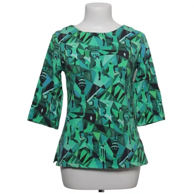 Haut (Vert, Multicolore) de Cissi och Selma Élasthane, Coton biologique
