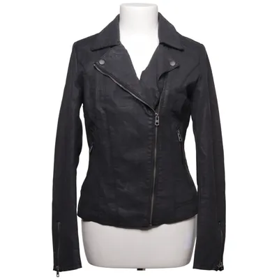 Bikerjacka (Grå) från ONLY Polyester, Viskos