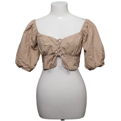 Crop top (Beige) de Bik Bok Coton biologique, Polyester recyclé