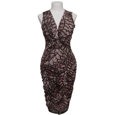Jurk (Zwart, Roze) van Karen Millen Elastaan, Polyester