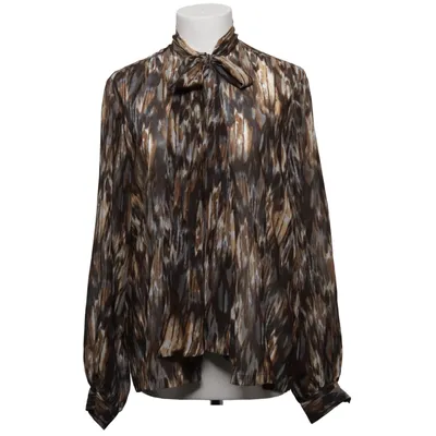 Bluse (Brun, Flerfarvet) fra Anna Holtblad Polyester