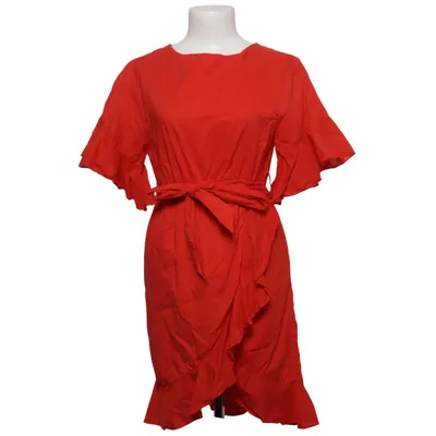 Robe portefeuille (Wrap Skirt Flounce Sleeve) de Josefin Ekström for NA-KD Coton