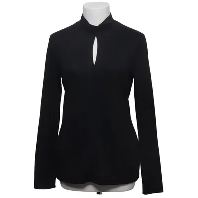 Långärmad t-shirt (Svart) från Sense Woman Polyester, Viskos