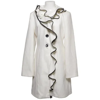 Jas (Wit) van Laeticia Dreams Elastaan, Polyester, Viscose