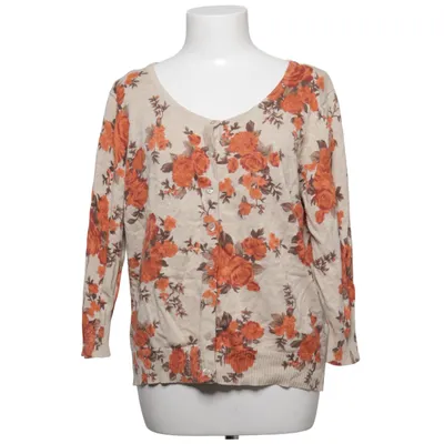 Cardigan (Beige, Multicolore) de Rose Bud Coton