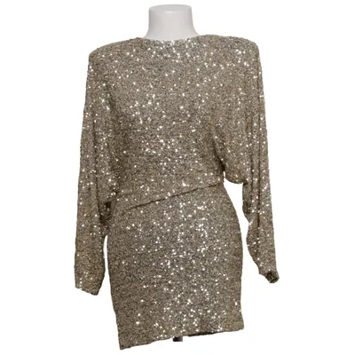 Cocktail dress (Gold) from Zara Polyester