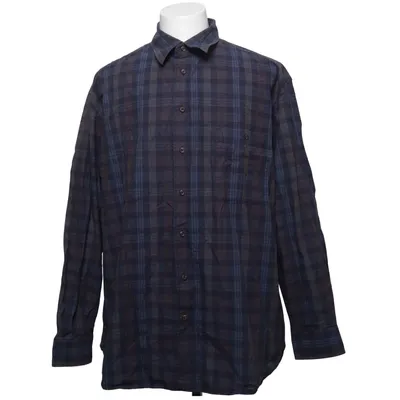 Flanellen overhemd (Blauw, Grijs, Bruin) van Watson's Katoen