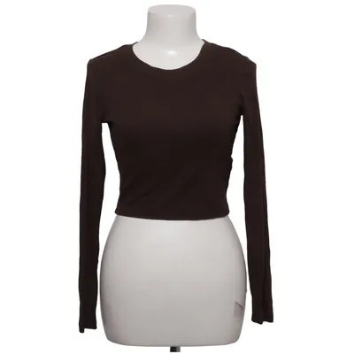 Crop top (Marron) de Even & Odd Élasthane, Coton biologique