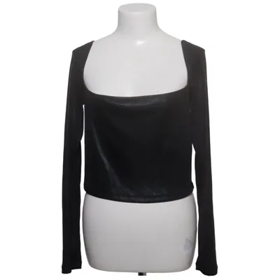 Top (Sort) fra Icona Pop x Gina Tricot Elastan, Polyester