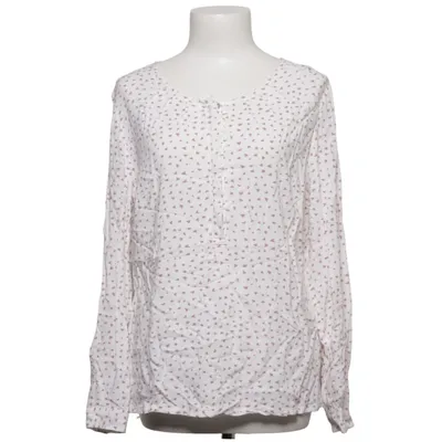 Blouse (Blanc, Marron) de Création L Viscose