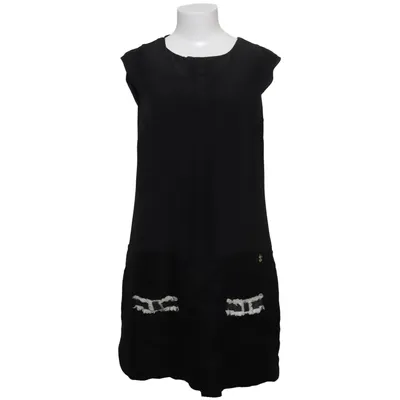 Robe (Noir) de Twin Set Simona Barbieri Coton, Lin, Polyester