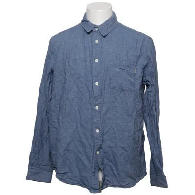 Shirt (Blue) from Cleptomanicx Cotton