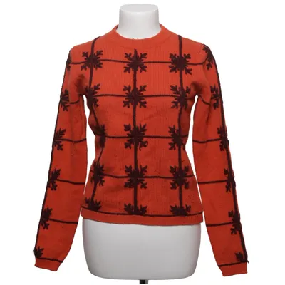 Sweater (Orange, Brown) from Parosh Polyamide, Wool