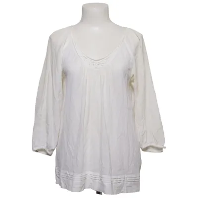 Blus (Vit) från Massimo Dutti Woman Bomull
