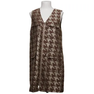 Robe (Marron, Beige) de MbyM Polyester, Viscose