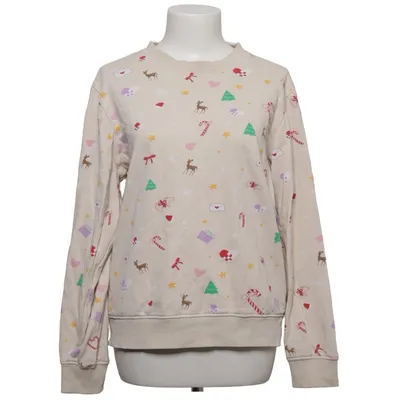 Sweatshirt (Beige, Flerfarvet) fra Jule Sweaters Økologisk bomuld