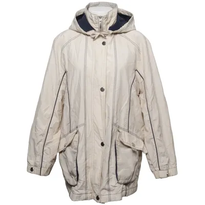 Outdoor jacket (Beige, Blue) from Milan Cotton, Polyamide