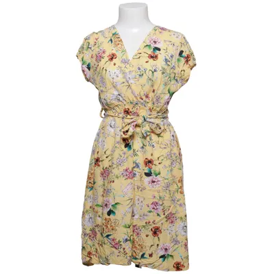 Wrap dress (Yellow, Multicolored) from Zauberstern Viscose