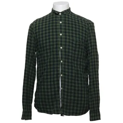 Flanellskjorta (Grön, Svart) från Casual Clothing Ekologisk bomull