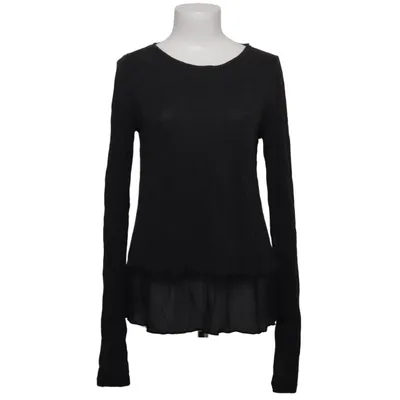 T-shirt à manches longues (Gris, Noir) de Sweaty Betty Élasthane, Polyamide, Viscose, Laine