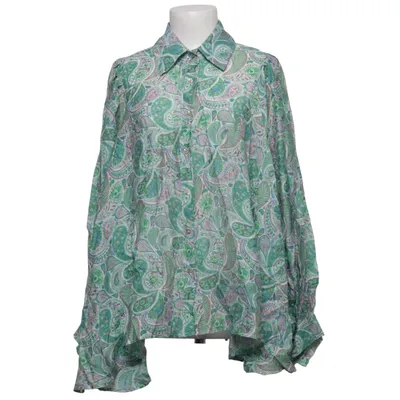 Blouse (Green, Blue, Purple) from Carla Giannini Polyester, Viscose