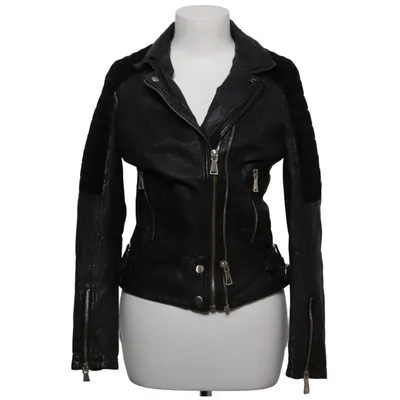 Biker jacket (Rookie) from Jofama Rookie by Caroline Roxy Elastane, Leather, Polyester