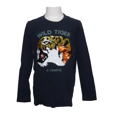 Long sleeve T-shirt (Blue) from Yigga Cotton